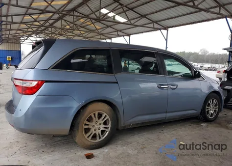 2012 Honda Odyssey Exl z USA, uszkodzony, nr VIN 5FNRL5H63CB036100